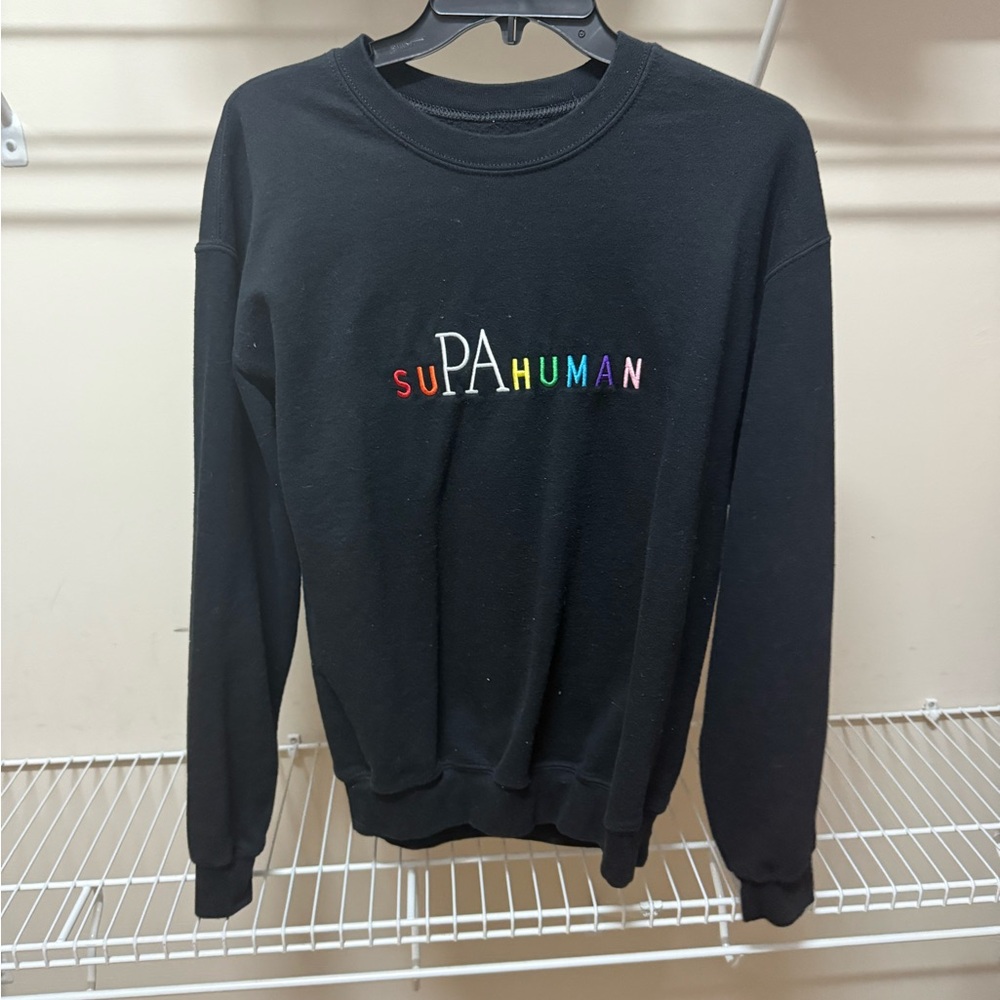 Black Woman’s Small PA Sweater